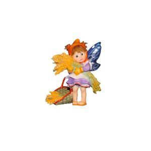My Little Kitchen Fairies Wheat Harvest Fairie Fairy Sprite Angel ENESCO 2007